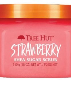 shop Tree Hut Shea Sugar Scrub Strawberry 510 gr. af Tree Hut - online shopping tilbud rabat hos shoppetur.dk