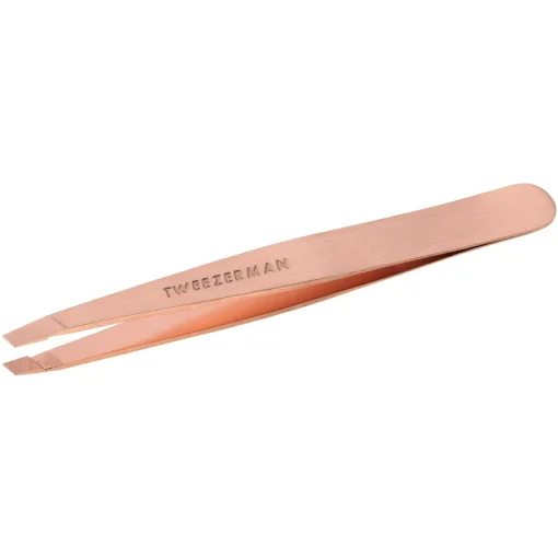 shop Tweezerman Slant Tweezer Rose Gold af Tweezerman - online shopping tilbud rabat hos shoppetur.dk