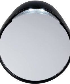 shop Tweezerman Tweezemate 10x Lighted Mirror - Black af Tweezerman - online shopping tilbud rabat hos shoppetur.dk