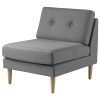 shop Unit 10 modulsofa - L42 Firhøj - Grå midtermodul af fdb-moebler - online shopping tilbud rabat hos shoppetur.dk