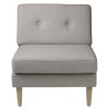 shop Unit 10 modulsofa - L42 Firhøj - Gråbeige meleret midtermodul af fdb-moebler - online shopping tilbud rabat hos shoppetur.dk