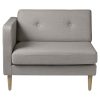 shop Unit 10 modulsofa - L42 Firhøj - Gråbeige meleret venstremodul af fdb-moebler - online shopping tilbud rabat hos shoppetur.dk