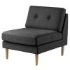 shop Unit 10 modulsofa - L42 Firhøj - Mørkegrå midtermodul af fdb-moebler - online shopping tilbud rabat hos shoppetur.dk