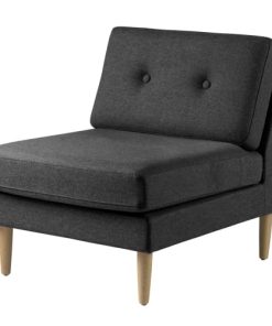 shop Unit 10 modulsofa - L42 Firhøj - Mørkegrå midtermodul af fdb-moebler - online shopping tilbud rabat hos shoppetur.dk