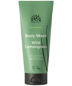 shop Urtekram Blown Away Body Wash Wild Lemongrass 200 ml af Urtekram - online shopping tilbud rabat hos shoppetur.dk