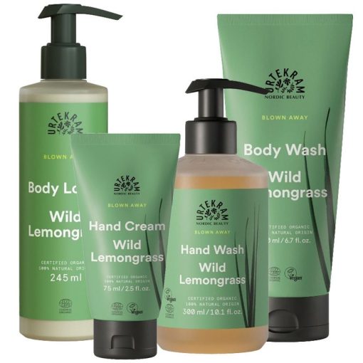 shop Urtekram Blown Away - Wild Lemongrass Set af Urtekram - online shopping tilbud rabat hos shoppetur.dk