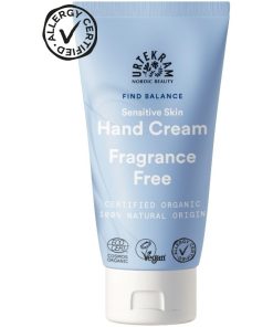 shop Urtekram Find Balance Hand Cream Fragrance Free 75 ml af Urtekram - online shopping tilbud rabat hos shoppetur.dk