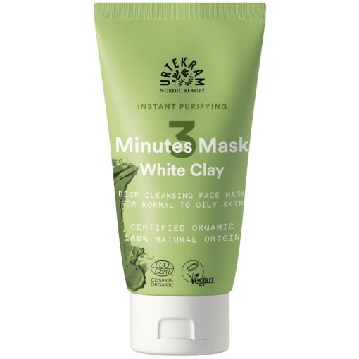 shop Urtekram Instant Purifying 3 Minutes Face Mask 75 ml af Urtekram - online shopping tilbud rabat hos shoppetur.dk