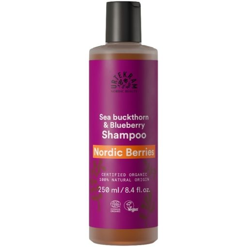 shop Urtekram Nordic Berries Shampoo Sea Buckthorn & Blueberry 250 ml af Urtekram - online shopping tilbud rabat hos shoppetur.dk