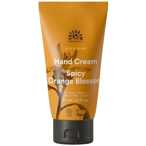 shop Urtekram Rise & Shine Hand Cream Spicy Orange Blossom 75 ml af Urtekram - online shopping tilbud rabat hos shoppetur.dk