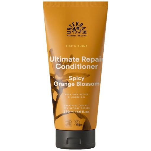 shop Urtekram Rise & Shine Ultimate Repair Conditioner Spicy Orange Blossom 180 ml af Urtekram - online shopping tilbud rabat hos shoppetur.dk