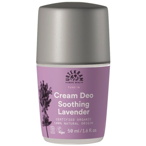 shop Urtekram Tune In Cream Deo Soothing Lavender 50 ml af Urtekram - online shopping tilbud rabat hos shoppetur.dk