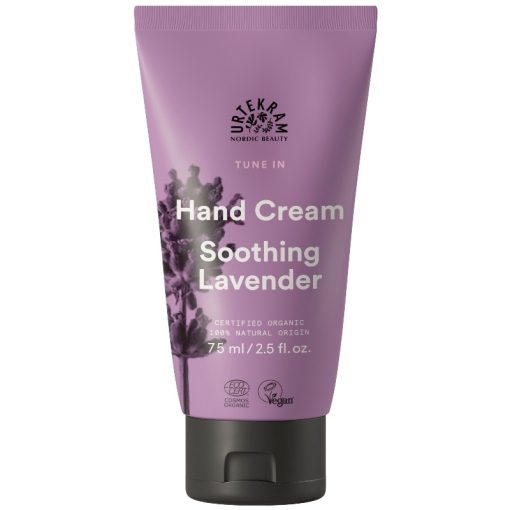 shop Urtekram Tune In Hand Cream Soothing Lavender 75 ml af Urtekram - online shopping tilbud rabat hos shoppetur.dk