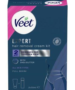 shop Veet Expert Full Bikini Hair Removal Kit 2 x 50 ml af Veet - online shopping tilbud rabat hos shoppetur.dk