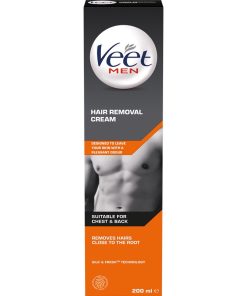 shop Veet Men Hair Removal Cream 200 ml af Veet - online shopping tilbud rabat hos shoppetur.dk