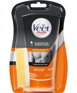 shop Veet Men In Shower Hair Removal Cream 150 ml af Veet - online shopping tilbud rabat hos shoppetur.dk