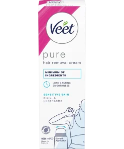 shop Veet Silky Fresh Hair Removal Cream 100 ml - Sensitive Skin af Veet - online shopping tilbud rabat hos shoppetur.dk