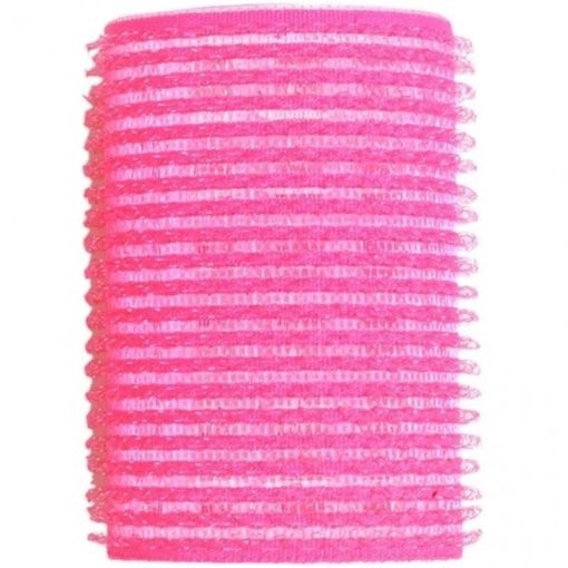 shop Velcro Curlers Roller Pink 43 mm - 6 Pieces af Sibel - online shopping tilbud rabat hos shoppetur.dk