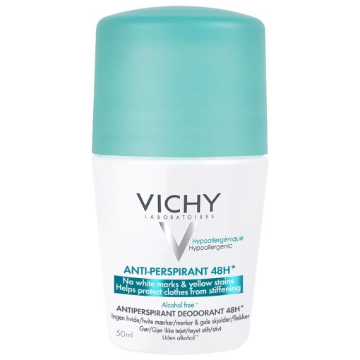 shop Vichy 48H Anti-Trace Antiperspirant Roll-On Deodorant 50 ml af Vichy - online shopping tilbud rabat hos shoppetur.dk