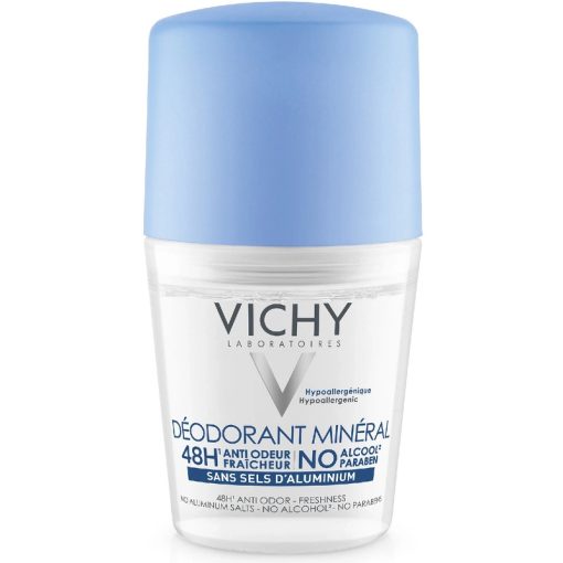 shop Vichy 48H Mineral Roll-On Deodorant 50 ml af Vichy - online shopping tilbud rabat hos shoppetur.dk