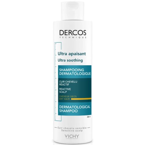 shop Vichy Dercos Technique Ultra Soothing Shampoo Dry Hair 200 ml af Vichy - online shopping tilbud rabat hos shoppetur.dk