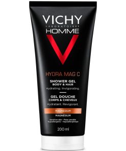 shop Vichy Homme Hydra Mag-C Shower Gel 200 ml af Vichy - online shopping tilbud rabat hos shoppetur.dk