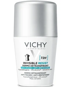 shop Vichy Invisible Resist 72H Dermo Detranspirant Roll-On Deodorant 50 ml af Vichy - online shopping tilbud rabat hos shoppetur.dk