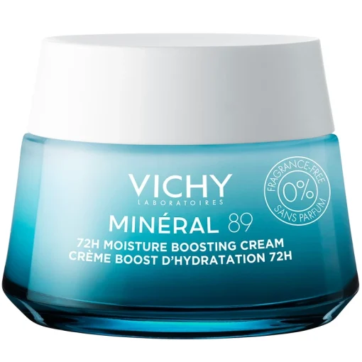 shop Vichy Mineral 89 72H Moisture Boosting Cream Fragrance Free 50 ml af Vichy - online shopping tilbud rabat hos shoppetur.dk