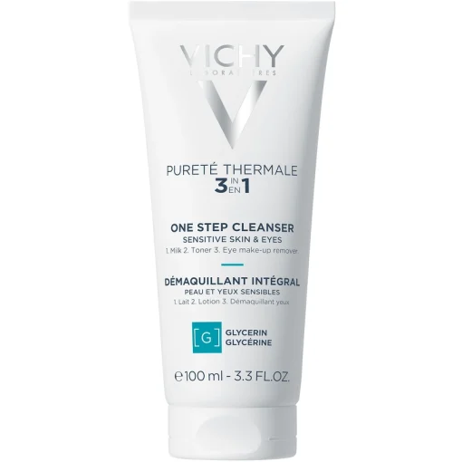 shop Vichy Purete Thermale 3-In-1 Step Cleanser Sensitive Skin 100 ml af Vichy - online shopping tilbud rabat hos shoppetur.dk