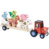 shop Vilac traktor med anhænger og stabledyr - Træ af vilac - online shopping tilbud rabat hos shoppetur.dk
