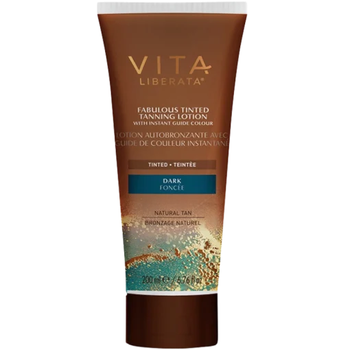 shop Vita Liberata Tinted Tanning Lotion 200 ml - Dark af Vita Liberata - online shopping tilbud rabat hos shoppetur.dk