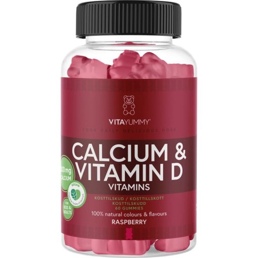 shop VitaYummy Calcium & Vitamin D Vitamins 60 Pieces af VitaYummy - online shopping tilbud rabat hos shoppetur.dk