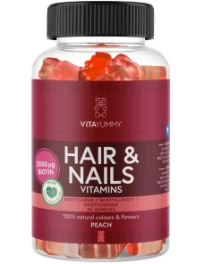 shop VitaYummy Hair & Nails Peach 60 Pieces af VitaYummy - online shopping tilbud rabat hos shoppetur.dk