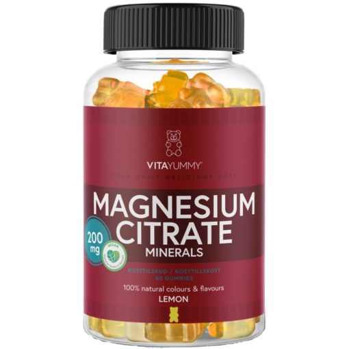 shop VitaYummy Magnesium Citrate 60 Pieces af VitaYummy - online shopping tilbud rabat hos shoppetur.dk