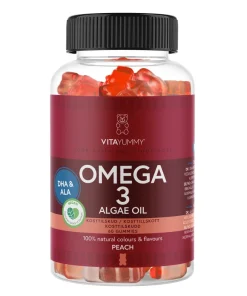 shop VitaYummy Omega 3 - 60 Pieces - Peach af VitaYummy - online shopping tilbud rabat hos shoppetur.dk