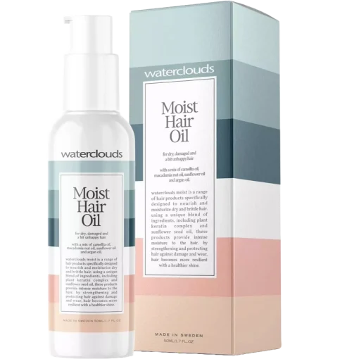 shop Waterclouds Moist Hair Oil 50 ml af Waterclouds - online shopping tilbud rabat hos shoppetur.dk