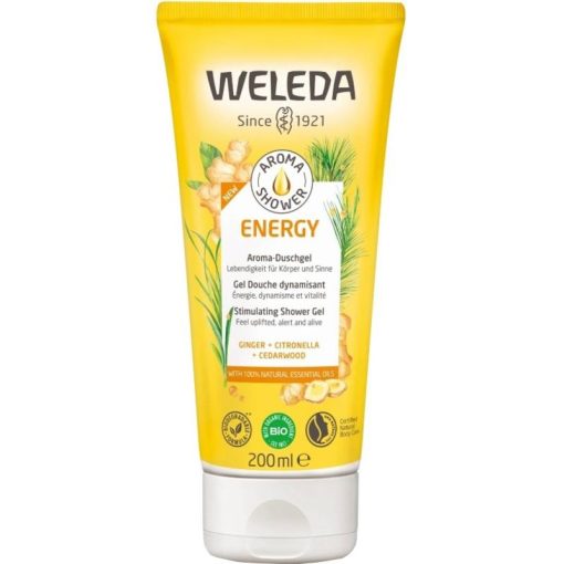 shop Weleda Aroma Shower Gel 200 ml - Energy af Weleda - online shopping tilbud rabat hos shoppetur.dk