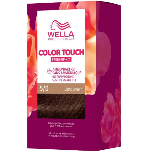 shop Wella Professionals Color Touch Pure Naturals - 5/0 Light Brown af Wella Professionals - online shopping tilbud rabat hos shoppetur.dk