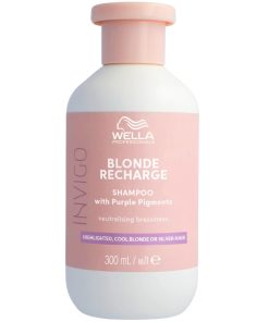 shop Wella Professionals Invigo Blonde Recharge Color Refresh Shampoo Cold Blonde 300 ml af Wella Professionals - online shopping tilbud rabat hos shoppetur.dk