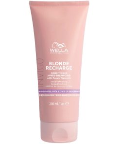 shop Wella Professionals Invigo Blonde Recharge Color Refreshing Conditioner 200 ml - Cool af Wella Professionals - online shopping tilbud rabat hos shoppetur.dk