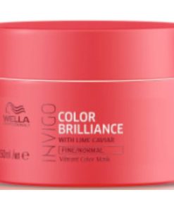 shop Wella Professionals Invigo Color Brilliance Vibrant Color Mask For Fine/Normal Hair 150 ml af Wella Professionals - online shopping tilbud rabat hos shoppetur.dk