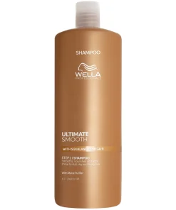 shop Wella Professionals Ultimate Smooth Shampoo 1000 ml af Wella Professionals - online shopping tilbud rabat hos shoppetur.dk