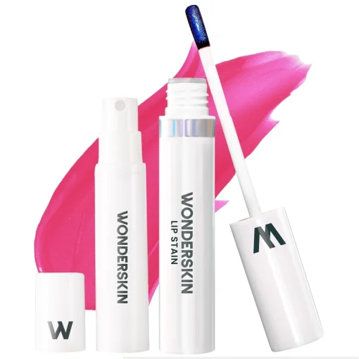 shop Wonderskin Wonder Blading Lip Stain Kit - Neon Rose af Wonderskin - online shopping tilbud rabat hos shoppetur.dk