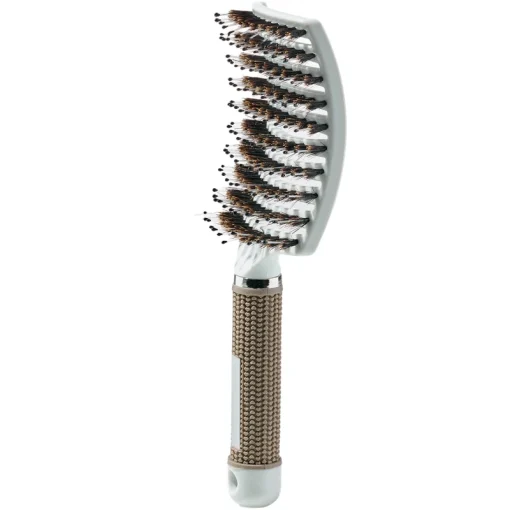 shop Yuaia Haircare Curved Paddle Brush - White af Yuaia Haircare - online shopping tilbud rabat hos shoppetur.dk