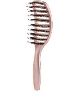 shop Yuaia Haircare Curvy Brush - Shiny Pink af Yuaia Haircare - online shopping tilbud rabat hos shoppetur.dk