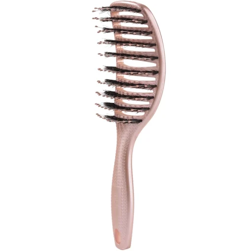 shop Yuaia Haircare Curvy Brush - Shiny Pink af Yuaia Haircare - online shopping tilbud rabat hos shoppetur.dk