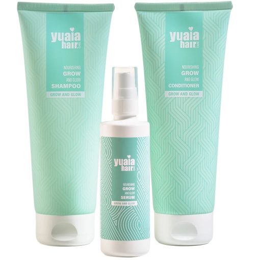 shop Yuaia Haircare Grow and Glow Set af Yuaia Haircare - online shopping tilbud rabat hos shoppetur.dk