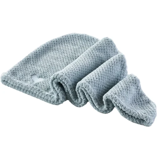 shop Yuaia Haircare Microfiber Hair Towel - Light blue af Yuaia Haircare - online shopping tilbud rabat hos shoppetur.dk