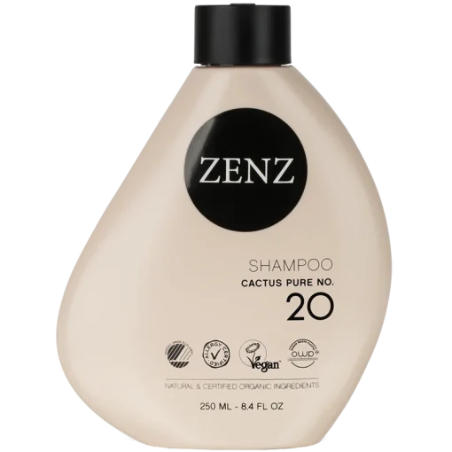 shop ZENZ Organic Cactus Pure No. 20 Shampoo 250 ml af Zenz - online shopping tilbud rabat hos shoppetur.dk