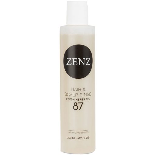 shop Zenz Fresh Herbs No. 87 Hair & Scalp Rinse 200 ml af Zenz - online shopping tilbud rabat hos shoppetur.dk